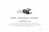 UML Notation Guide - exinfm.com · UML notation is intended to be drawn on 2-dimensional surfaces. Some shapes are 2-dimensional projections of 3-d shapes (such as cubes) but they