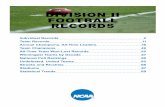 DIVISION II FOOTBALL RECORDS - fs.ncaa.org entry pagefs.ncaa.org/Docs/stats/football_records/2017/D2.pdf · DIVISION II FOOTBALL RECORDS. Individual Records 2 Official national statistics