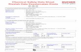 Chemical Safety Data Sheet Risalah Data Keselamatan Kimia 302, 333... · Langkah-langkah pertolongan
