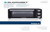 EOM601 - blaupunkt.com · fuse in the circuit. If you are using an extension cord, make sure that the total power consumption of the equipment plugged into the extension cord does
