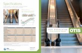 DiMENsioNs NCE EsCalator otis Green brochure.pdf · First escalator for public use - Paris Exposition, 1900 Setting the Standard Over 100 years ago, Otis invented the escalator. Since