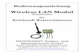 Wireless LAN Modul - reinhardt-testsystem.de · Bedienungsanleitung Wireless LAN Modul (Lantronix) für Reinhardt Wetterstationen REINHARDT System- und Messelectronic GmbH Bergstr.