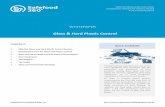 Glass & Hard Plastic ontrol - safefood360.com · requirements for the control of possible foreign body hazards. The BRC Standard goes into specif- The BRC Standard goes into specif-