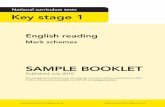 Key stage 1 - SATs Papers - Every Past SATs Paper .The key stage 1 English reading test comprises: