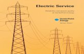 Electric Service - centerpointenergy.com · system, power travels to distribution substations. From these substations, From these substations, distribution lines, operating at lower