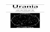Urania - Persönliche Webseiten · The program libraries AARes, Urania, Moon, UTools, SAMoon, RNGC1, RNGC2, RNGC3, accompanying programs like Pheno and this manual are c 1995{2000