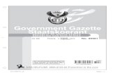Government Gazette Staatskoerant - dcs.gov.za · G12-089373—A 35561—1 AIDS HELPLINE: 0800-0123-22 Prevention is the cure Government Gazette Staatskoerant REPUBLIC OF SOUTH AFRICA