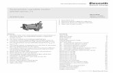 Axial piston variable motor A6VM series 71 · Bosch Rexroth Corp., RE-A 91610/12.2015 4 A6VM series 71 | Axial piston variable motor Type code 3) Only possible in conjunction with
