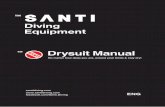Guarantee - Diving · Guarantee This drysuit has been fully tested by the manufacturer. Quality control certificate attached to this product has been issued according to standard