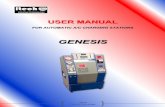 GENESIS - itechct.it · ITECH Creative Technology USER MANUAL FOR AUTOMATIC A/C CHARGING STATIONS GENESIS