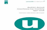 Austria’sAnnual Greenhouse Gas Inventory 1990–2006 USTRIA'S ANNUAL GREENHOUSE GAS INVENTORY 1990–2006