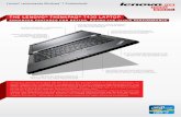 The Lenovo® ThinkPad® T430 LaPToP - business.uc.edu · Lenovo ThinkPad T430 is outfitted with 3rd generation Intel® Core™ standard voltage processors with Turbo Boost+, leading