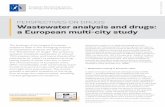 PERSPECTIVES ON DRUGS Wastewater analysis and drugs: a ... · use remains highest in western and southern European cities, in particular in cities in Belgium, the Netherlands, Spain