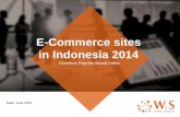 E-Commerce sites in Indonesia 2014 - storage.googleapis.com · spontaneously when speaking in the context of e-commerce are Lazada (40.7%) followed by the OLX (18.6%). It It means,