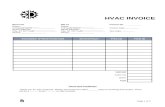 HVAC Invoice Template - eforms.com  · Web viewTerms and Conditions. Thank you for your business. Please send payment within _____ days of receiving this invoice. There will be a