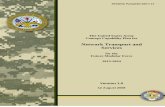 Network Transport and Services - United States Army · 12.08.2008 · TRADOC Pamphlet 525-7-17 . TRADOC Pam 525-7-17 Foreword . From the Director . U.S. Army Capabilities Integration