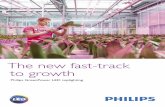 Philips GreenPower LED toplighting filePhilips GreenPower LED toplighting is the next step in the development and application of dedicated light recipes to increase production and