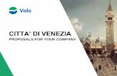 CITTA’ DI VENEZIA - AVM SpAactv.avmspa.it/sites/default/files/Marketing Platform_2017_ENnew_1.pdf · Vela SpA Vela is the business company for mobility services and marketing of