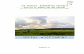 Social Assessment - documents.worldbank.orgdocuments.worldbank.org/curated/en/...PUBLIC-Disclosed-12-18-2017.…  · Web viewFor both male and female headed agricultural households