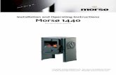 Installation and Operating Instructions Morsø 1440 · 3 Optional Accessories A wide range of accessories (such as handling gloves, fireside tools, glass cleaner and heat-proof paint)