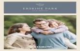 ErskinE Park - Redrow · Erskine Park will be found on your right hand side. All information and computer representations contained in this document are taken from design intent material