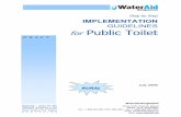 060721 Public Toilet Guidelines - waterfund.go.ke. Implementation Guideline for Public... · willingness and ability of the recipient body (e.g., bazar committee, association, caretaker