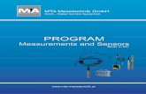 Program Measurements Sensors - mta-messtechnik.at · WCS - Water Control Systems® Made in EU MTA Messtechnik GmbH  PROGRAM Measurements and Sensors