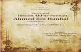 Table of Contents - WayofTheSalafwayofthesalaf.com/pdf/ba/ImaamAhmedLightOfTheMuhadditheen.pdf · Table of Contents The status of Imaam Ahmed bin Hanbal according to the ... The Proof