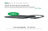 OFFICECORD - 4smarts.com · For Samsung & Huawei Smartphones OFFICECORD ACTIVATES SAMSUNG DEX & HUAWEI EASY PROJECTION DESKTOP MODES play THANK YOU for choosing a quality product