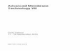 Advanced Membrane Technology VII : Cork, Ireland, 11-16 ... fileAdvancedMembrane TechnologyVII Cork, Ireland 11 -16September2016 ISBN:978-1-5108-3253-4