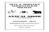 ANNUAL SHOW - WordPress.com · MULL & MORVERN AGRICULTURAL SOCIETY ANNUAL SHOW (Founded 1832) GLENAROS - MULL THURSdAY 10th AUGUST 2017 Souvenir Programme Price £1.50