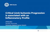 Critical Limb Ischemia Progression is associated with an ...wcm/@sop/... · Critical Limb Ischemia Progression is associated with an Inflammatory Profile. ATVB 2015. Hendrik Gremmels