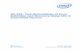 AN 539: Test Methodology of Error Detection and Recovery ... · 1.1.1. Configuration Error Detection When the Intel ® Quartus Prime software generates the configuration bitstream,