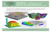 Numerical modeling software for advanced engineering ... · Numerical modeling software for advanced engineering analysis of jointed and blocky material, groundwater, and structural
