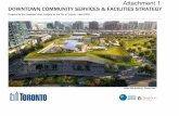 DOWNTOWN COMMUNITY SERVICES & FACILITIES … · Confederacy, the Mississaugas of New Credit First Nation, and the Métis people, and is home to many diverse Indigenous peoples. Downtown