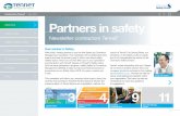 Dec 2016 Welcome Partners in safety - TenneT · Welcome Incident investigation In Focus Latest news Six Life-Saving Rules Links Safety Culture Ladder Contractors TenneT Dec 2016 1