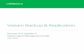 Veeam Backup & Replication · The guide is designed for anyone who wants to use Veeam Backup & Replication to automate data protection tasks performed on Veeam Agent computers. It