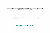 Moxa’s Industrial Smart Ethernet Switch User's Manual · Moxa provides this document as is, without warranty of any kind, either expressed or implied, including, but not limited