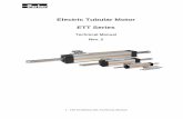 Electric Tubular Motor ETT Series - tc-hydraulik.de · motor rotor is manually rotated, when the motor is driven by its load, when the motor is at standstill or stopped. For measurements