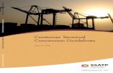 Container Terminals Concession Guidelines - World Bankdocuments.worldbank.org/...WP-PUBLIC-Container...Concession-Guidelines.pdf · Container Terminals Concession Guidelines x This