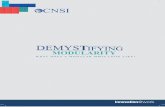 DEMYS T IFYING MODULARITY - cns-inc.com · Designing a system based on MITA standards for each business area increases the scope of reuse, and allows each State to configure the new