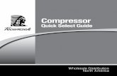 Compressor - Master Group · 2 Compressor Replacement Guides and Fast References This document is not to be used as a drop-in replacement guide. The cross-reference is offered to