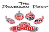 The Pearson Post - shakopee.k12.mn.us · The Pearson Post by Clara Bender & Chloe Swallows SHAKOPEE’S FAVORITE NEWSPAPER - Since 2016 Pearson Updates Hello Pearson! It is almost