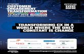 TRANSFORMING CX IN A WORLD WHERE THE ONLY … · • Providing Game Changing CX by Mastering Social Media 18 • Accelerating Growth at Dow Jones and The Wall Street Journal 18 by