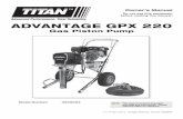 ADVANTAGE GPX 220 - coastisi.com 220.pdf · 4 © Titan Tool Inc. All rights reserved. Table of contents Safety Precautions .....2