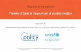 The role of Zakat in the provision of social protectionsocialprotection.org/sites/default/files/publications_files/Webinar presentation - The... · Presenter Elamin Ali Zakat Chamber,