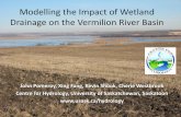 Update on Modelling the Vermilion River Basin - rdrwa.ca · Vermilion River Basin • Agricultural, sub-humid, cold regions river basin near Edmonton, Alberta, Canada • Gross drainage
