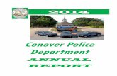 Conover Police DepartmentBAB0D760-E669-4331-9C22-9FB14833B6B9... · Police Roster 4 III. Special Recognitions 6 IV. New Employees 6 V. Top Performers 7 VI. Mission Statement 8 VII.