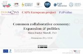 Common collaborative economy: Expansion & politics file This project has received funding from the European Union’s Seventh Framework Programme for research, technological development