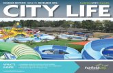 ISSUE 73 DECEMBER 2016 FAIRFIELDCITYCOUNCIL CITY LIFE · More than 12 metres high, features six water slides of varying designs, a giant tipping bucket, smaller tipping buckets and